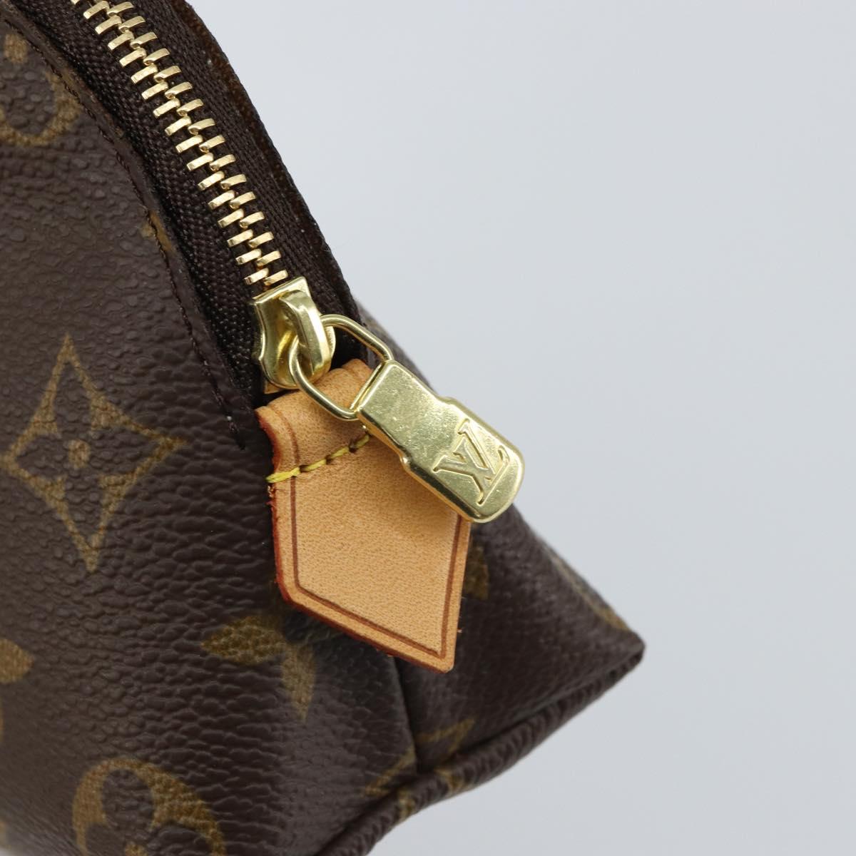 LOUIS VUITTON Monogram Pochette Cosmetic PM Pouch M43998 LV Auth BA9613