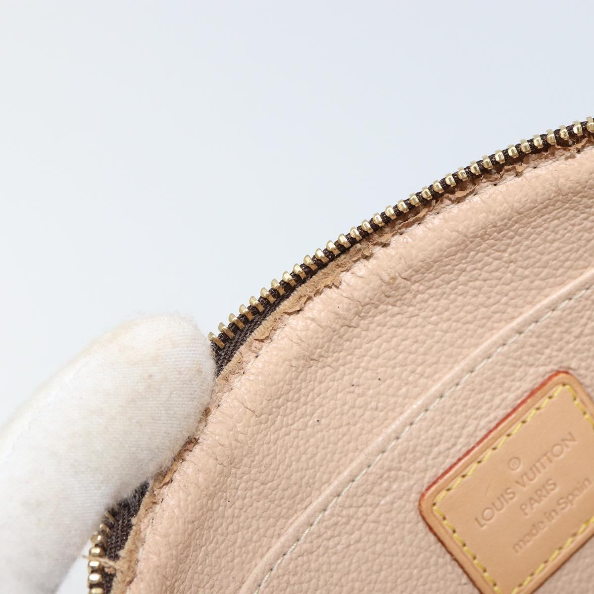 LOUIS VUITTON Monogram Pochette Cosmetic PM Pouch M43998 LV Auth BA9613