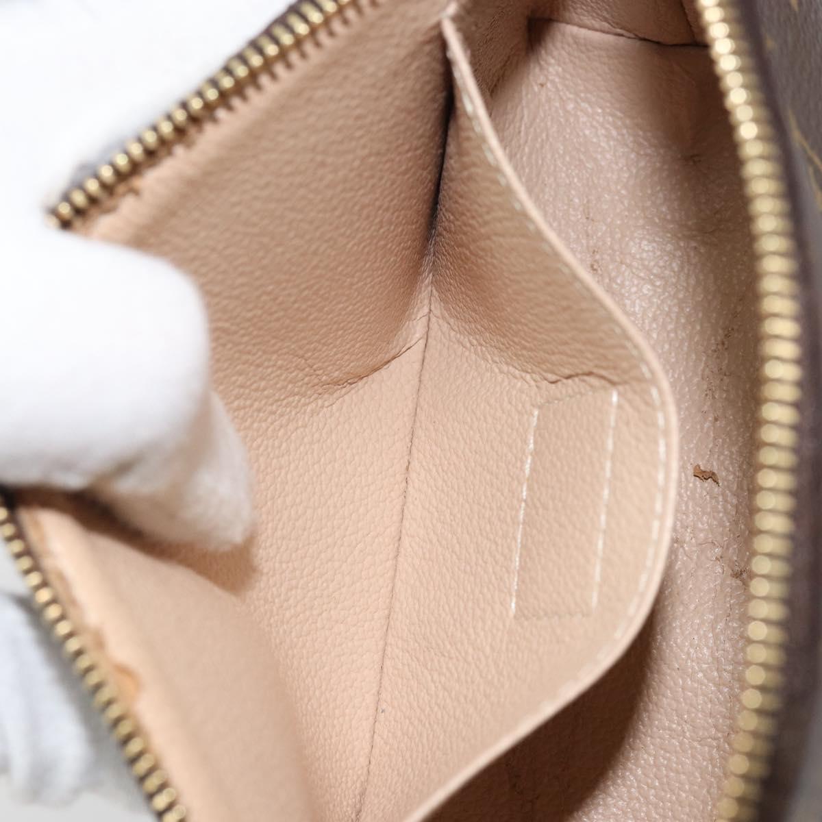 LOUIS VUITTON Monogram Pochette Cosmetic PM Pouch M43998 LV Auth BA9613