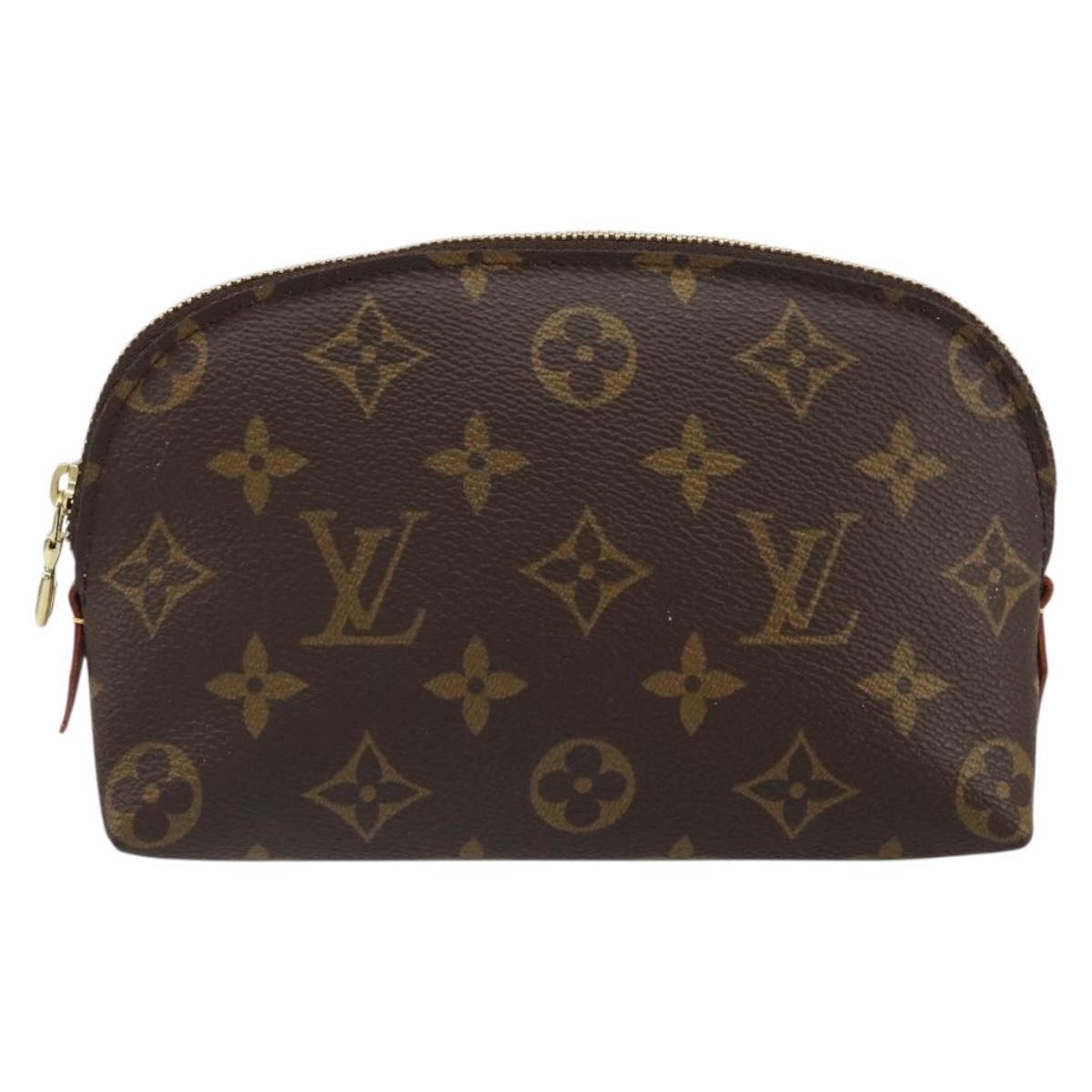 LOUIS VUITTON Monogram Pochette Cosmetic PM Pouch M43998 LV Auth BA9613