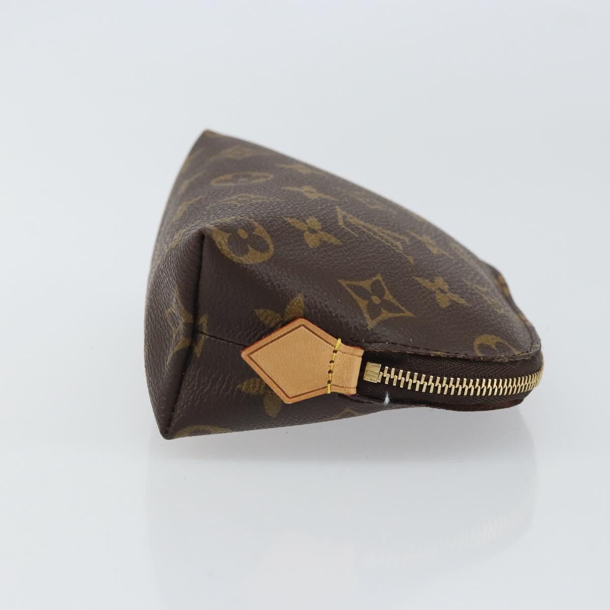 LOUIS VUITTON Monogram Pochette Cosmetic PM Pouch M43998 LV Auth BA9613