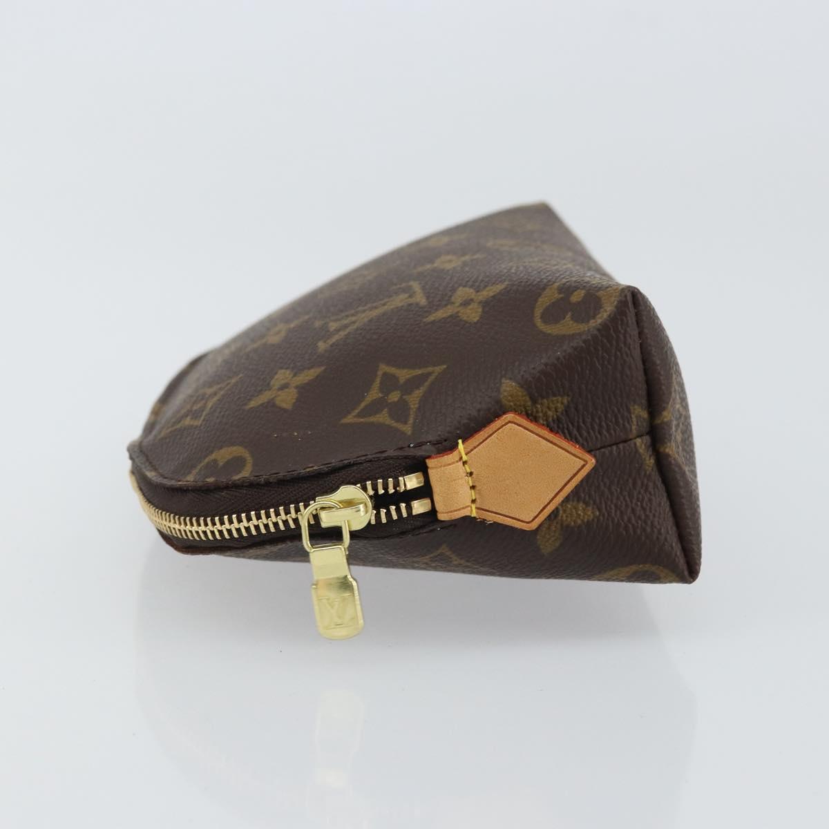 LOUIS VUITTON Monogram Pochette Cosmetic PM Pouch M43998 LV Auth BA9613