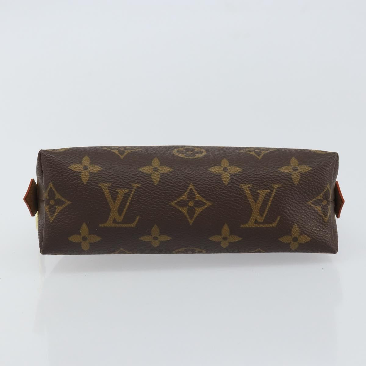 LOUIS VUITTON Monogram Pochette Cosmetic PM Pouch M43998 LV Auth BA9613