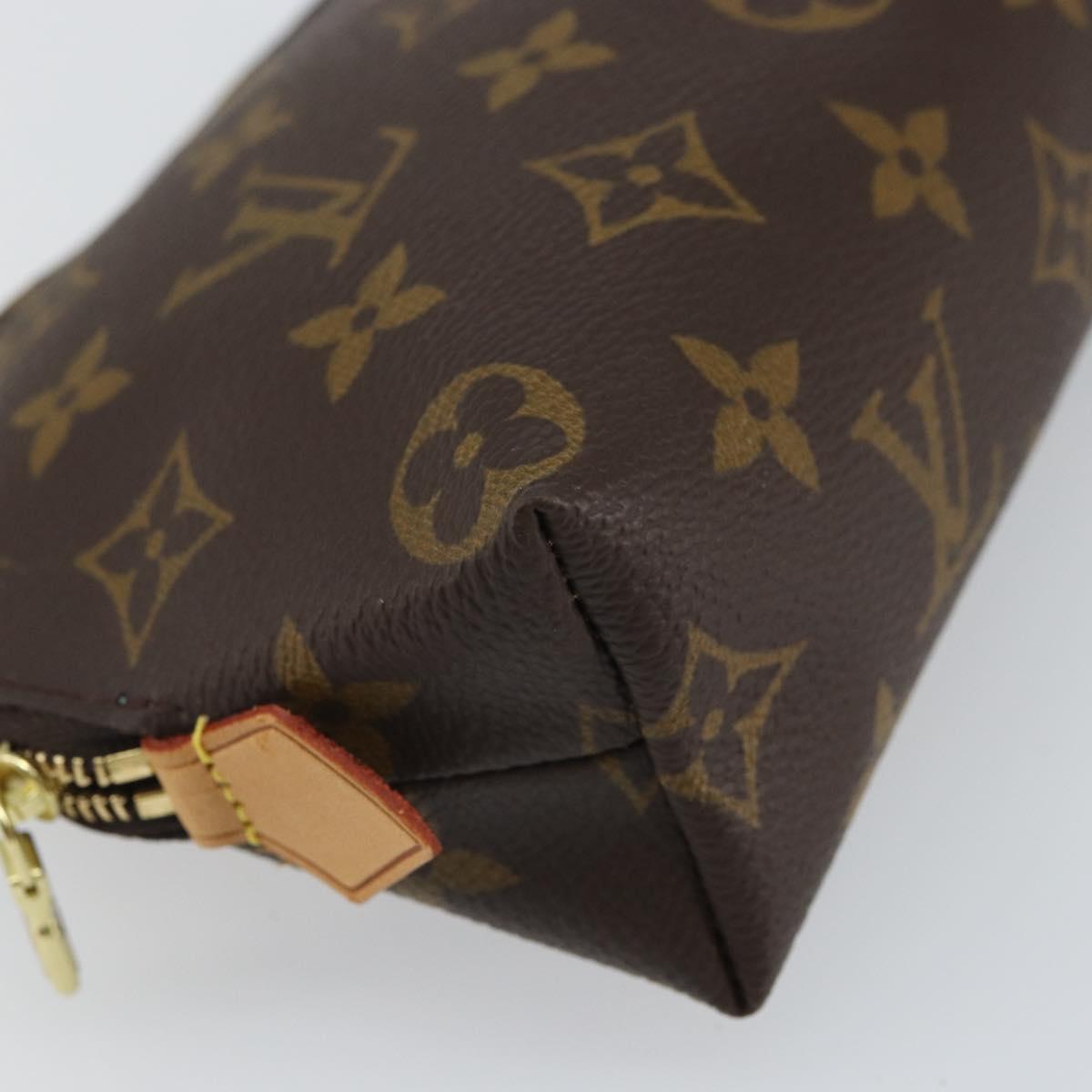 LOUIS VUITTON Monogram Pochette Cosmetic PM Pouch M43998 LV Auth BA9613
