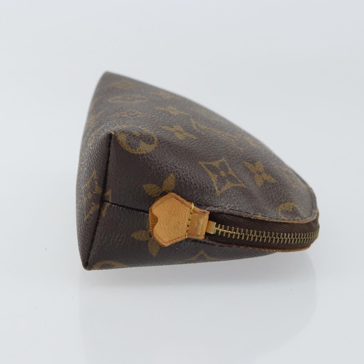 LOUIS VUITTON Monogram Pochette Cosmetic PM Pouch M43998 LV Auth BA9614