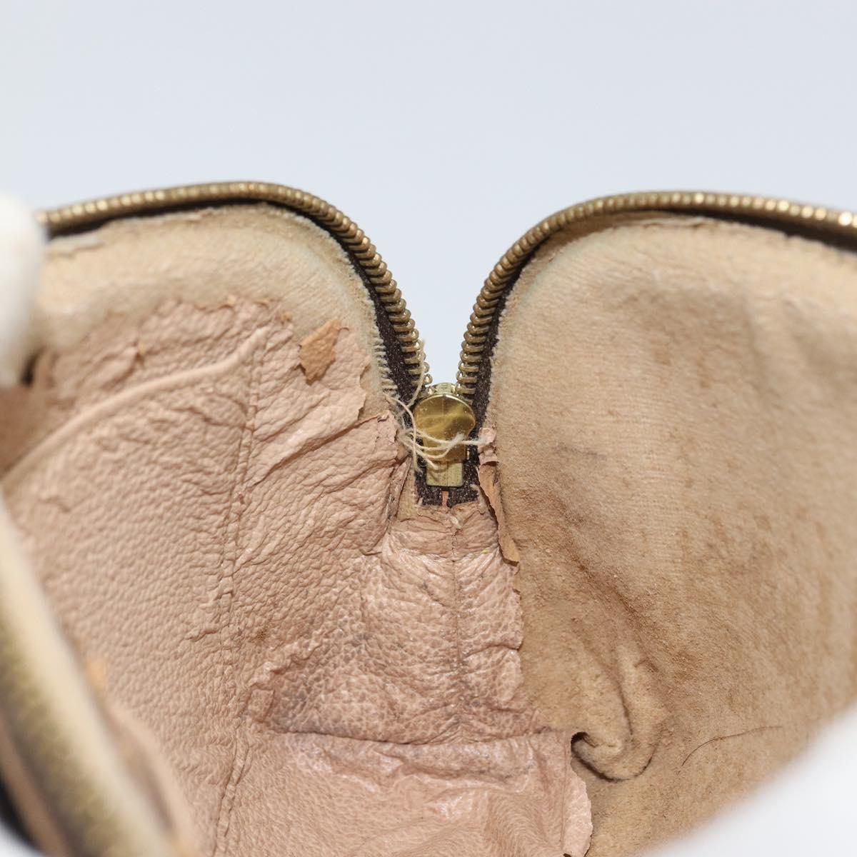 LOUIS VUITTON Monogram Pochette Cosmetic PM Pouch M43998 LV Auth BA9615