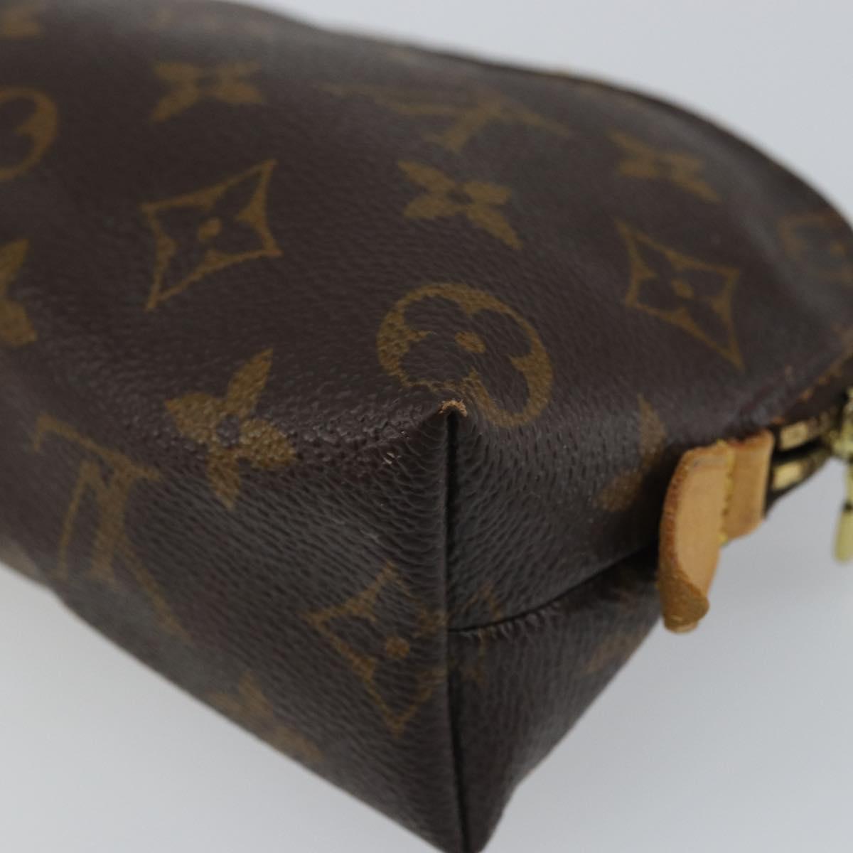 LOUIS VUITTON Monogram Pochette Cosmetic PM Pouch M43998 LV Auth BA9618