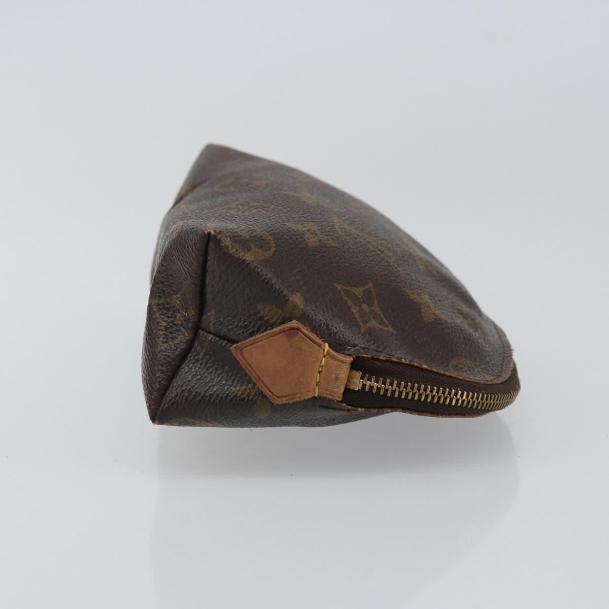 LOUIS VUITTON Monogram Pochette Cosmetic PM Pouch M43998 LV Auth BA9618