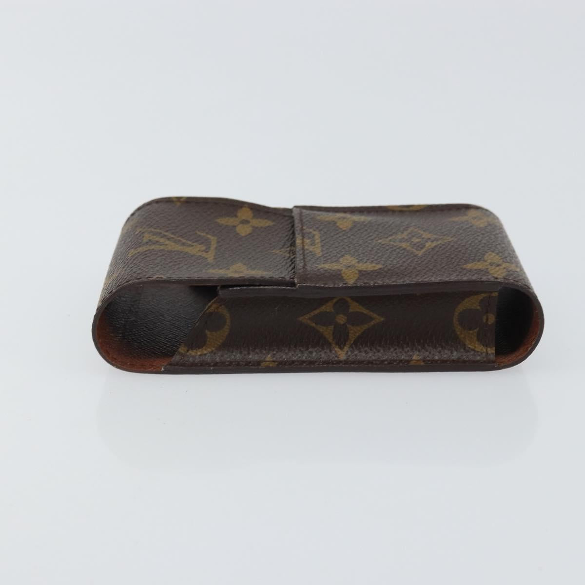 LOUIS VUITTON Monogram Etui Cigarette Case M63024 LV Auth BA9623