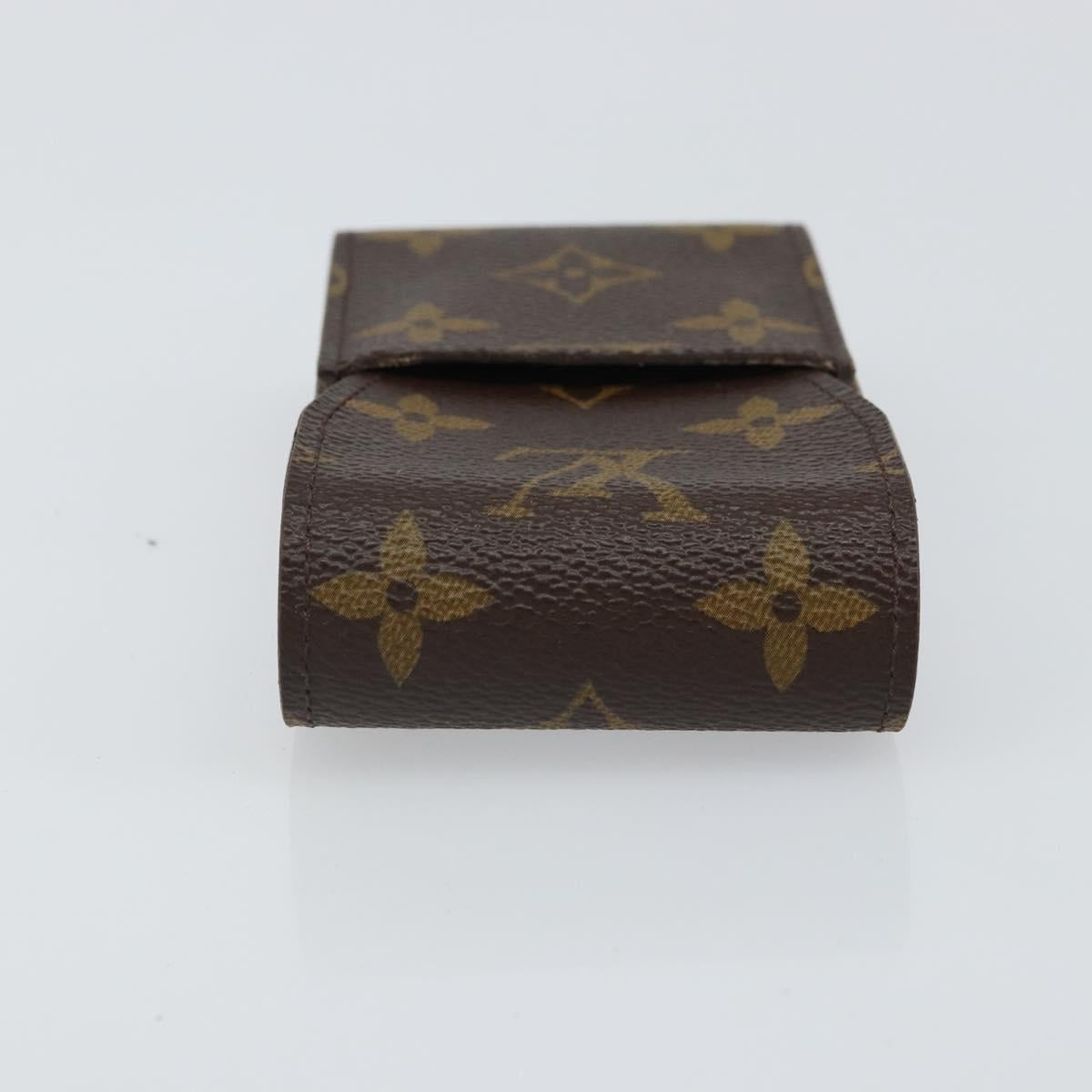 LOUIS VUITTON Monogram Etui Cigarette Case M63024 LV Auth BA9623