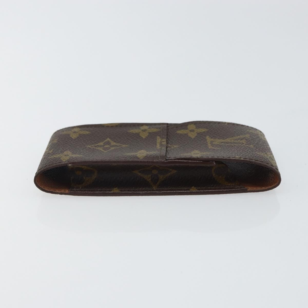 LOUIS VUITTON Monogram Etui Cigarette Case M63024 LV Auth BA9625