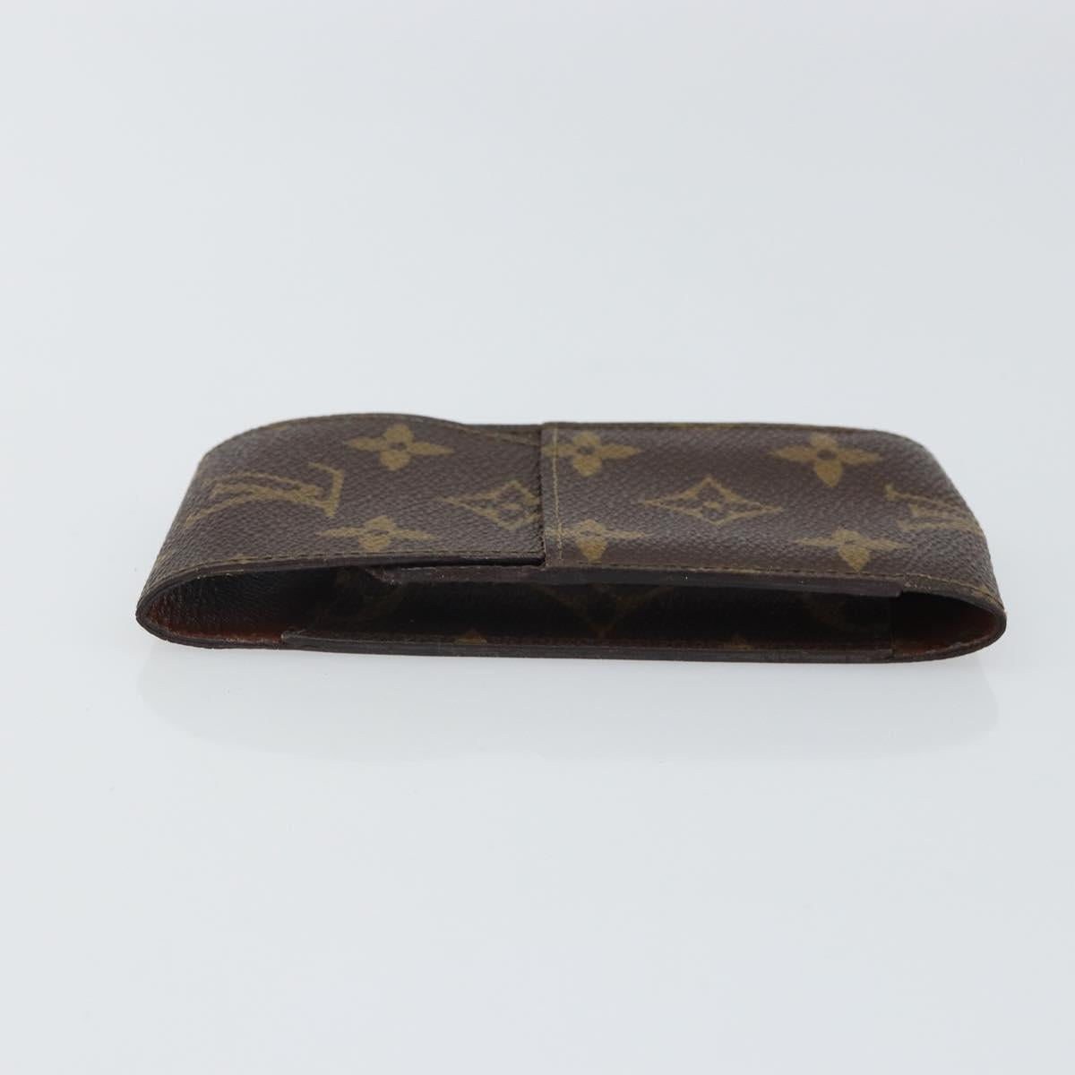 LOUIS VUITTON Monogram Etui Cigarette Case M63024 LV Auth BA9626