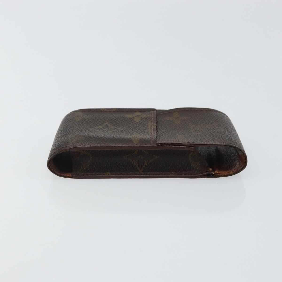 LOUIS VUITTON Monogram Etui Cigarette Case M63024 LV Auth BA9627
