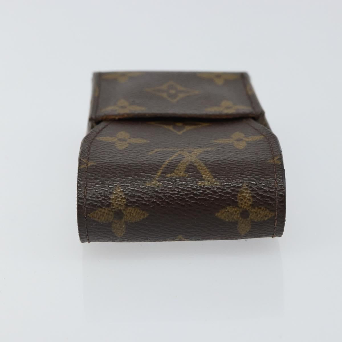 LOUIS VUITTON Monogram Etui Cigarette Case M63024 LV Auth BA9628