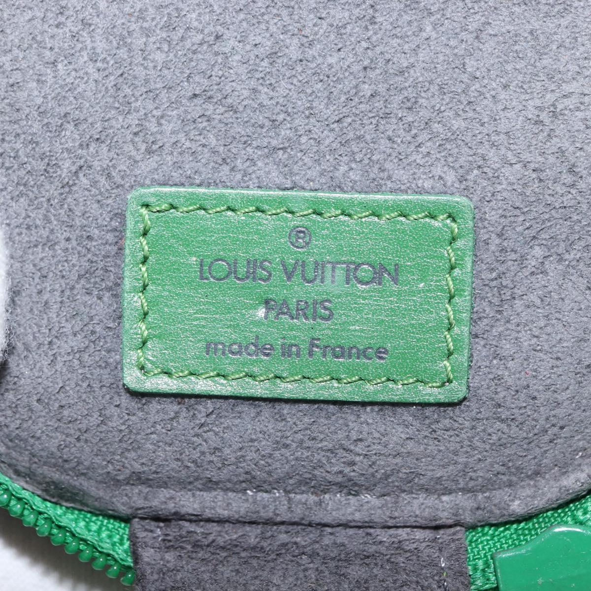 LOUIS VUITTON Epi Ecrin Bijou 8 Jewelry Box Green M48224 LV Auth BA9629