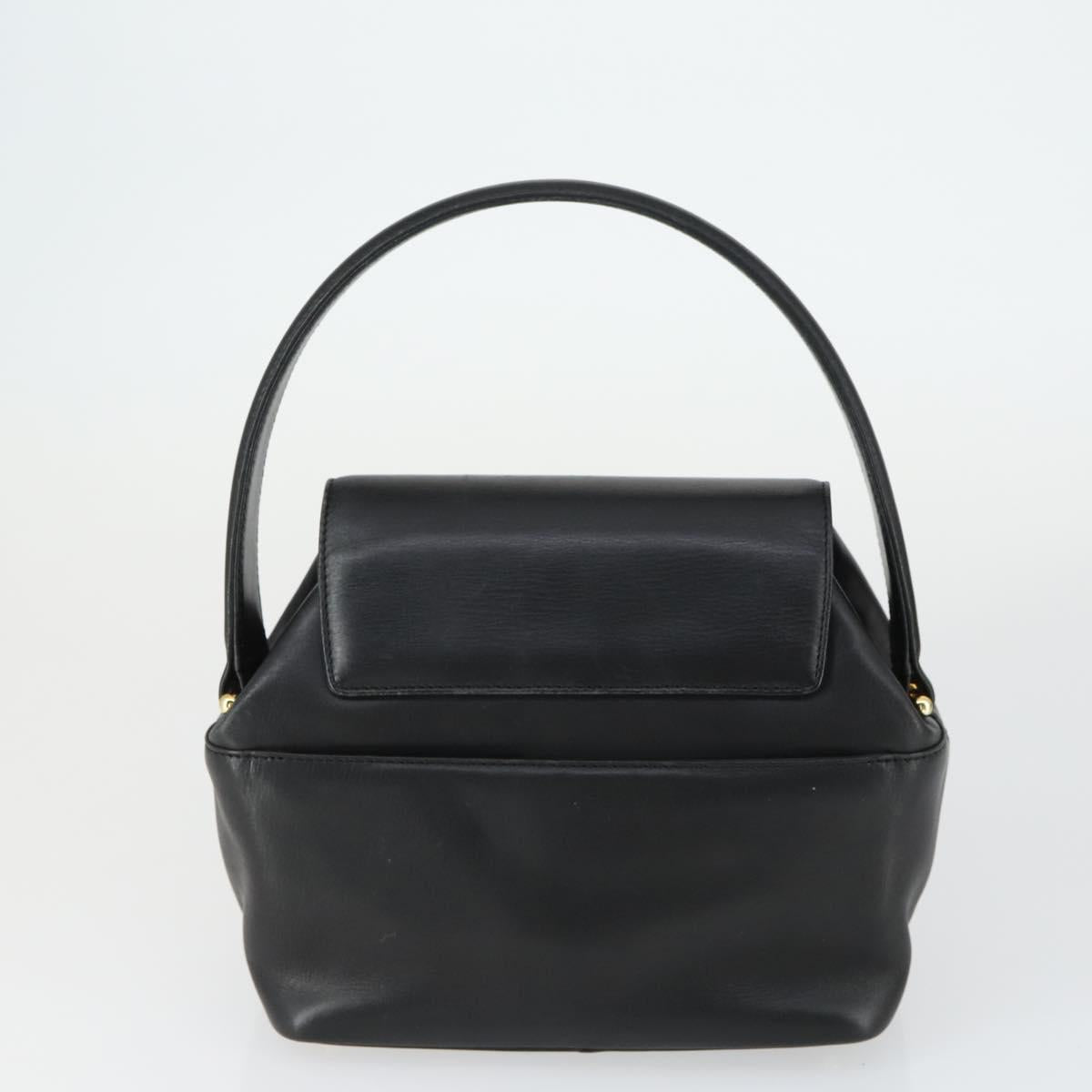 GIVENCHY Loewe Shoulder Bag Suede Velour Leather 3 Set Black Beige Auth BA9635