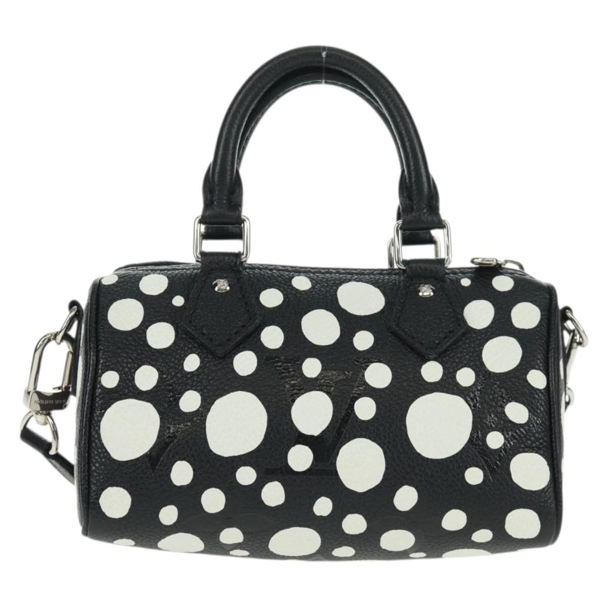 LOUIS VUITTON Empreinte Giant Infinity Dot Nano Speedy Bag M81910 Auth BA9652SM