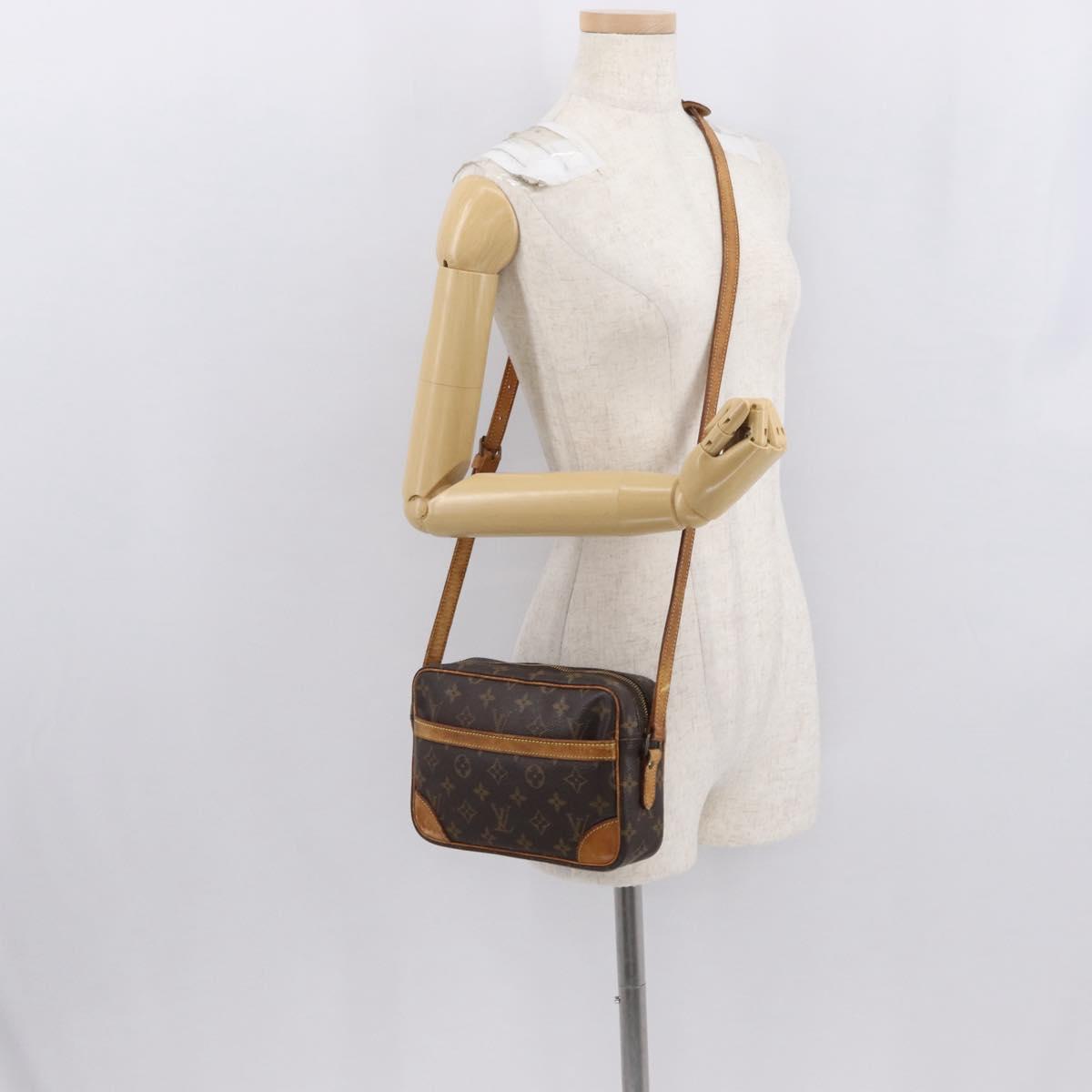 LOUIS VUITTON Monogram Trocadero 23 Shoulder Bag M51276 LV Auth BA9655