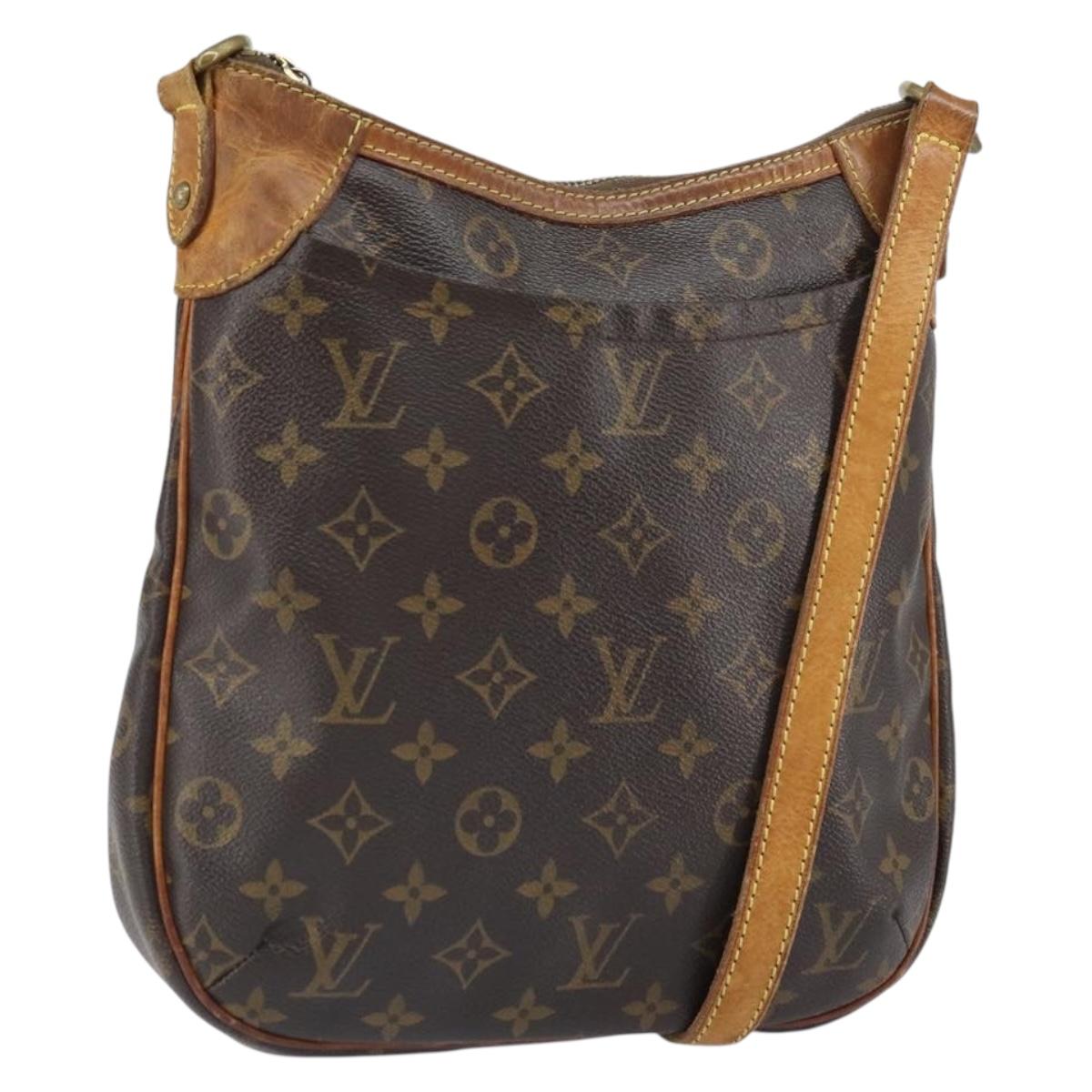 LOUIS VUITTON Monogram Odeon PM Shoulder Bag M56390 LV Auth BA9659