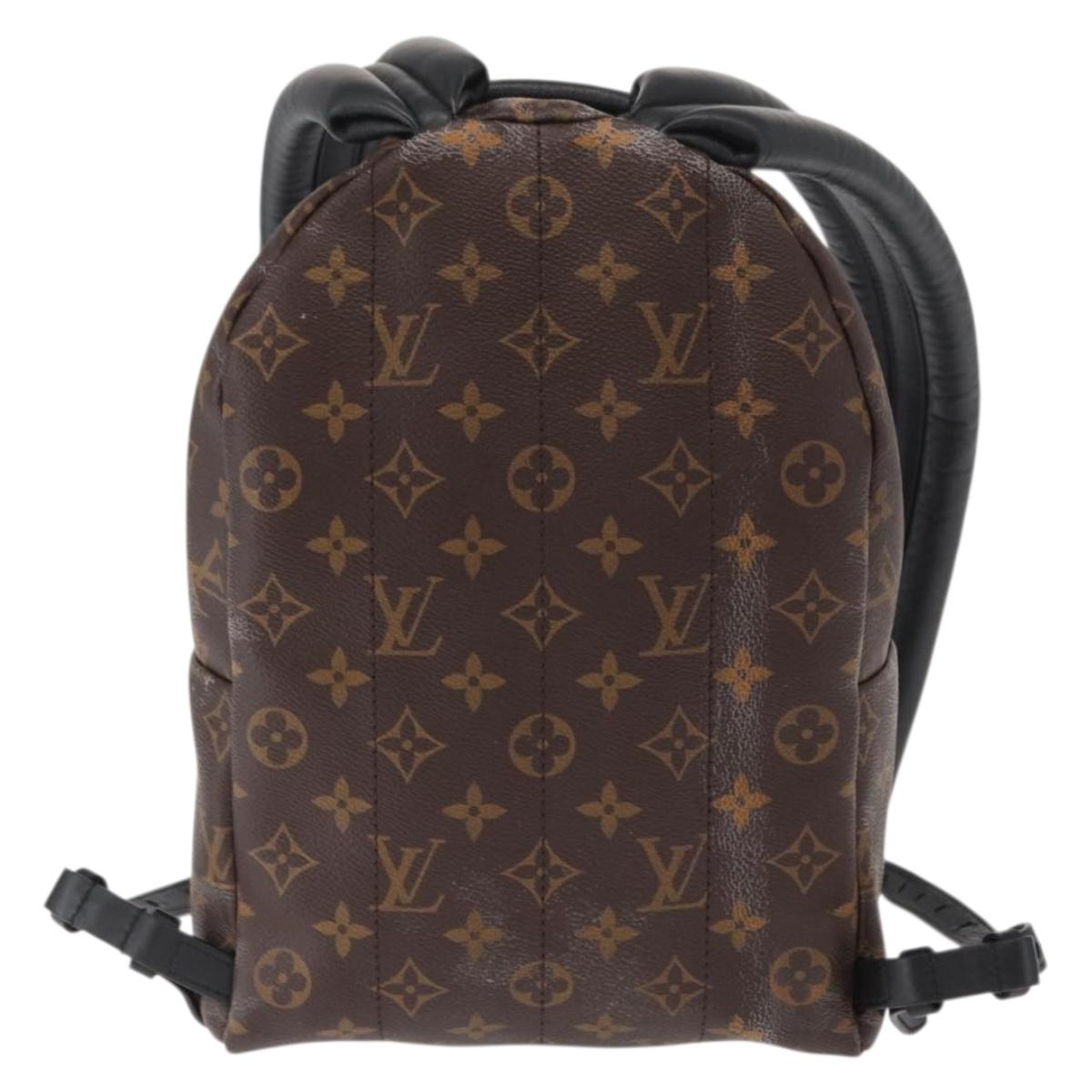 LOUIS VUITTON Monogram Palm Springs PM Backpack M44871 LV Auth BA9660