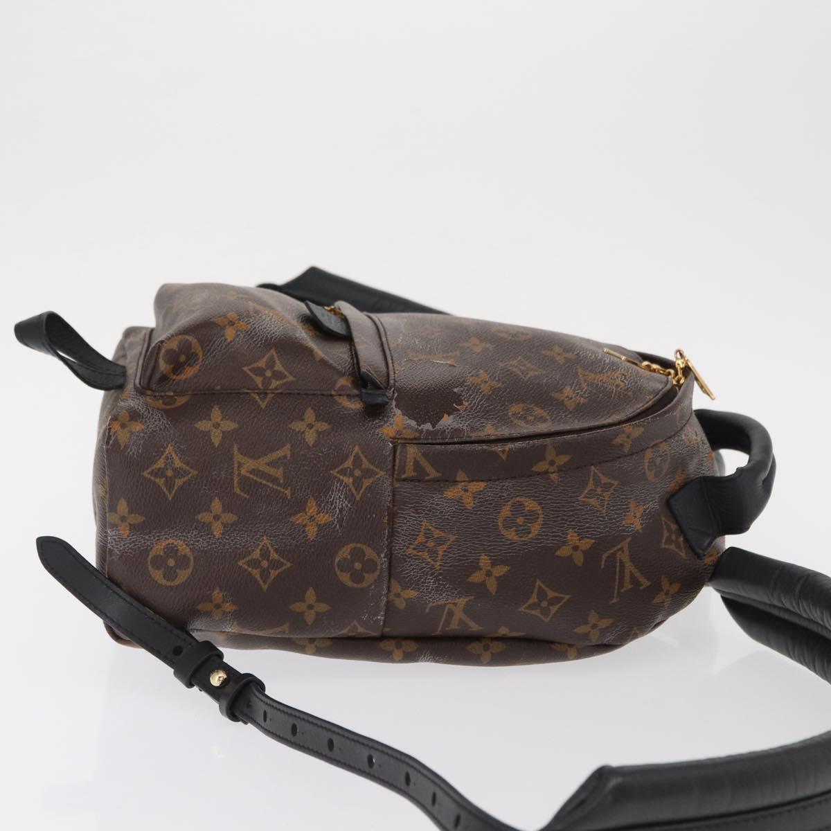 LOUIS VUITTON Monogram Palm Springs PM Backpack M44871 LV Auth BA9660