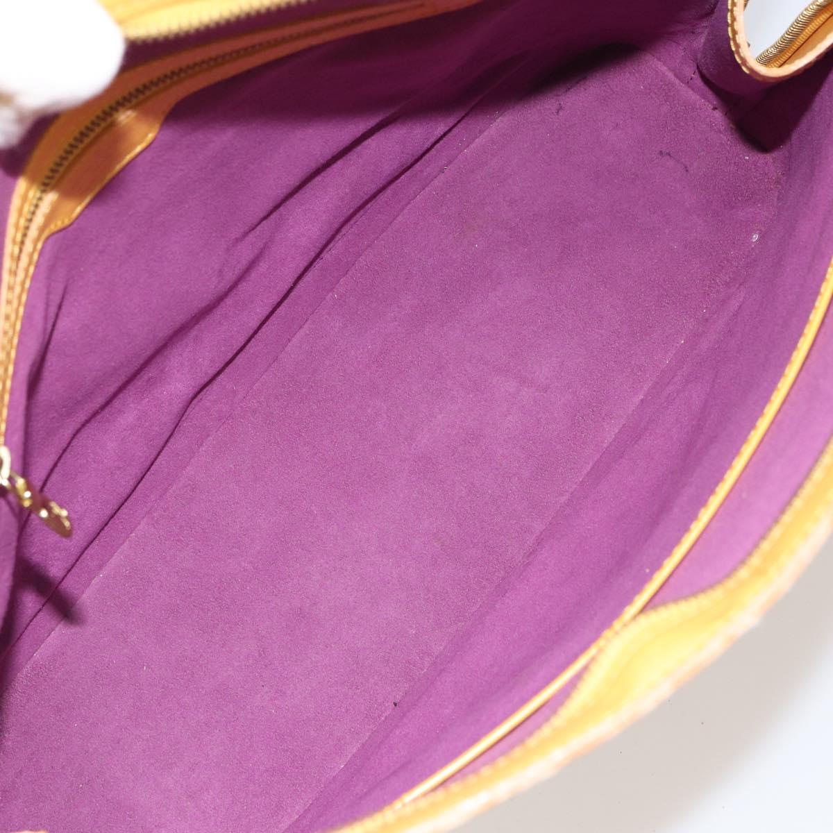 LOUIS VUITTON Epi Lussac Shoulder Bag Yellow M52289 LV Auth BA9665