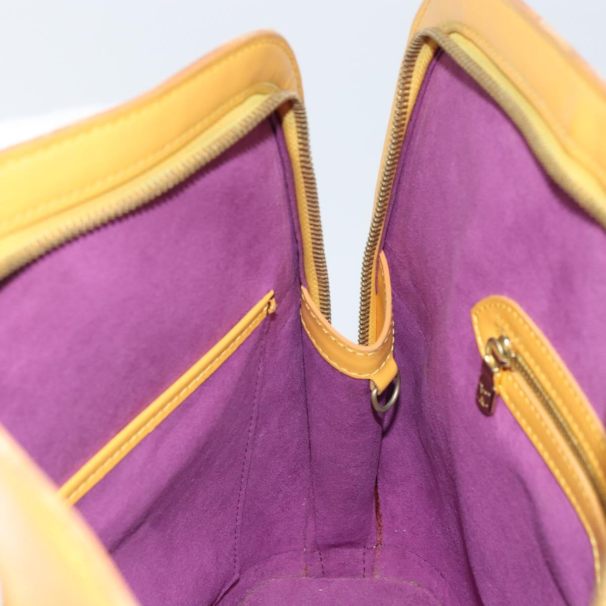 LOUIS VUITTON Epi Lussac Shoulder Bag Yellow M52289 LV Auth BA9665