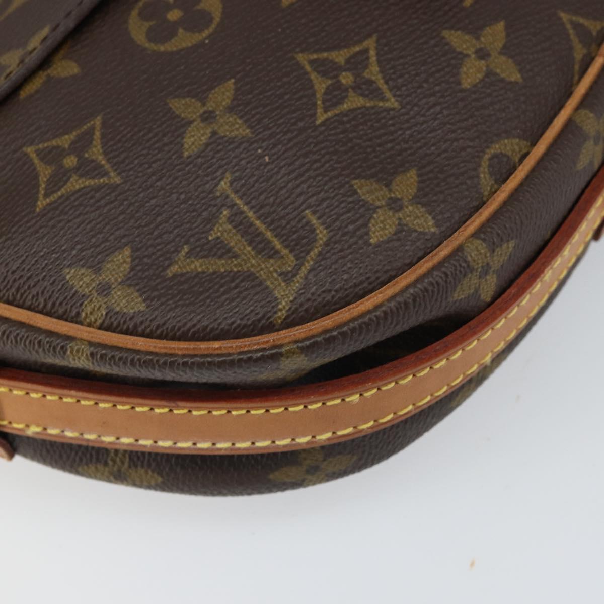LOUIS VUITTON Monogram Jeune Fille PM Shoulder Bag M51227 LV Auth BA9668