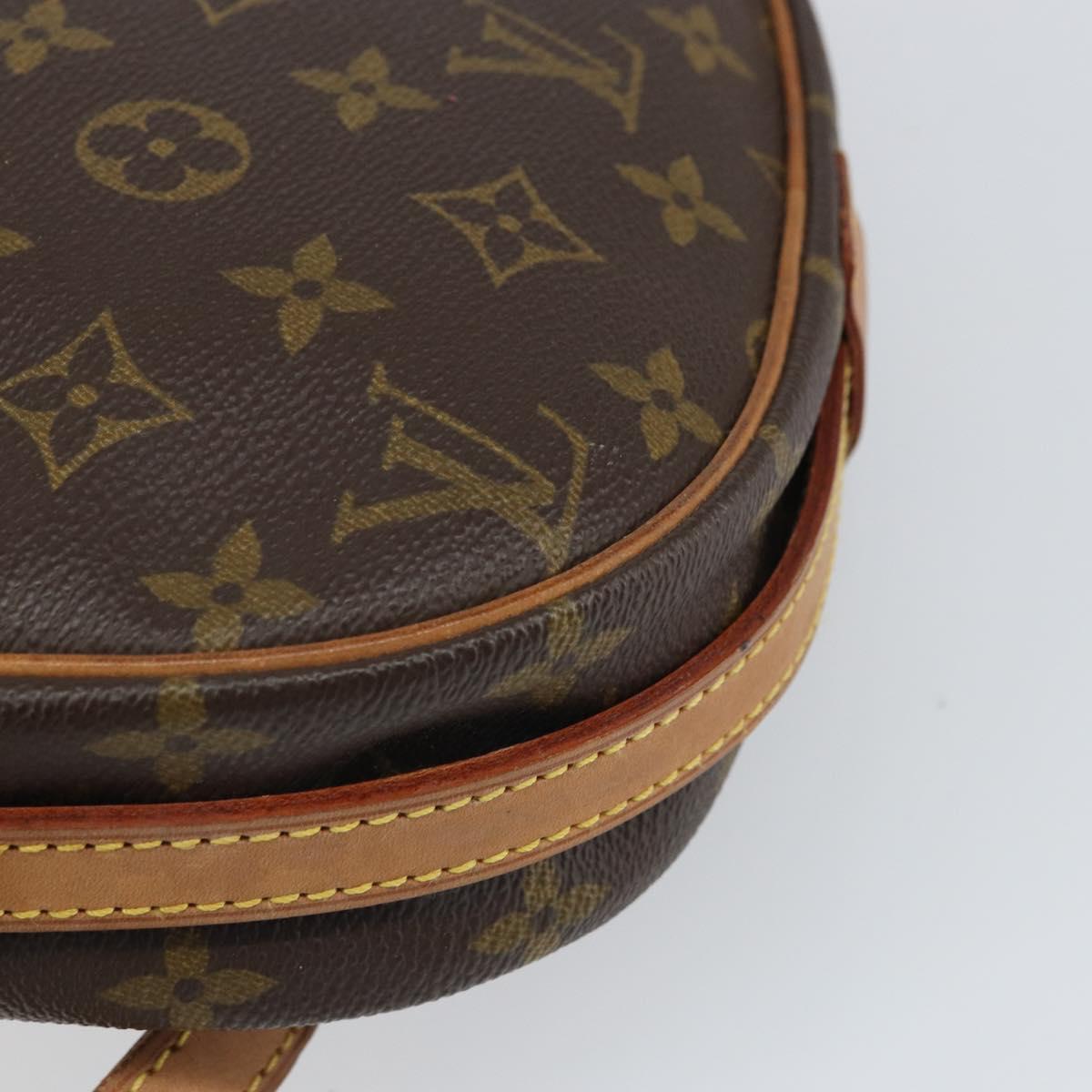 LOUIS VUITTON Monogram Jeune Fille PM Shoulder Bag M51227 LV Auth BA9668