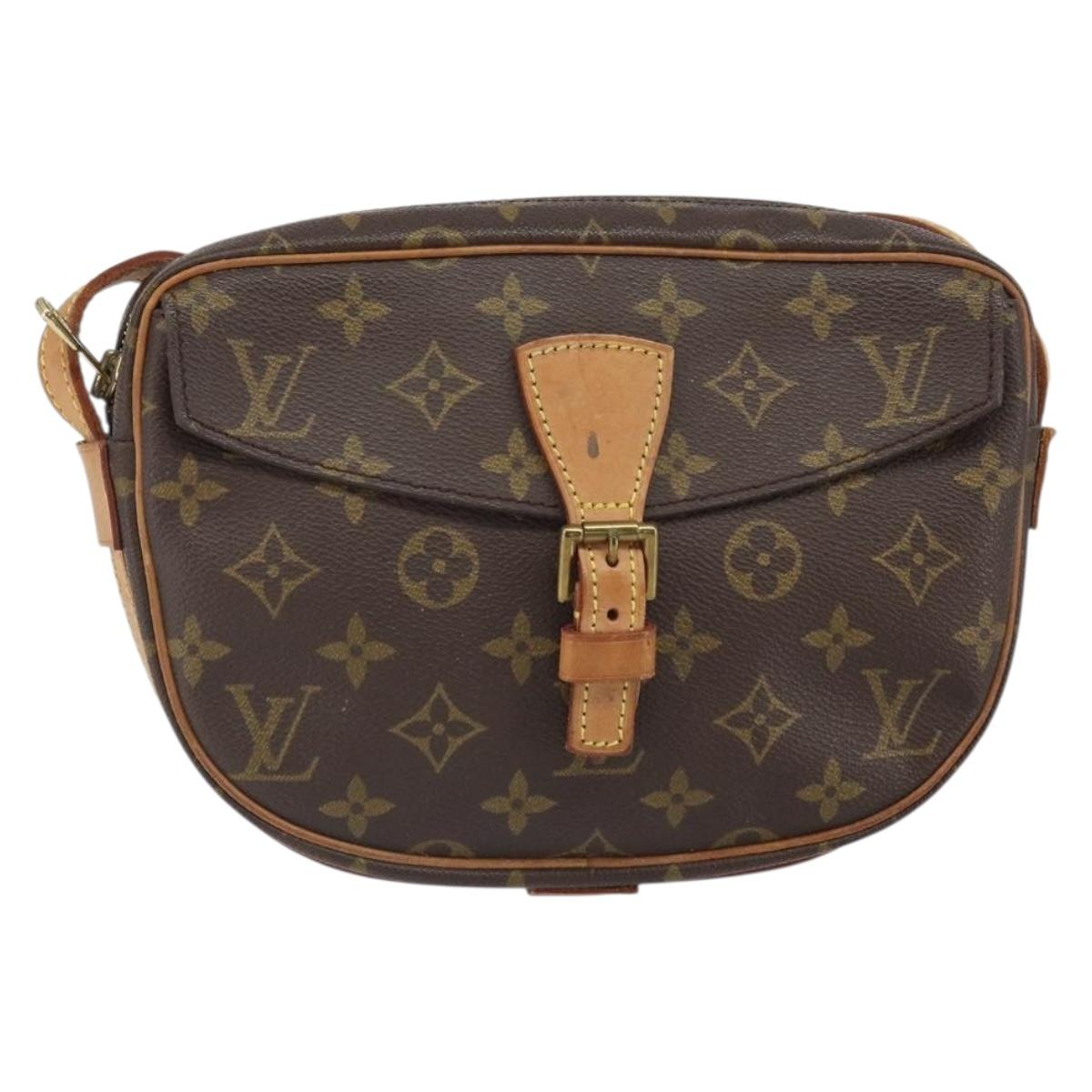 LOUIS VUITTON Monogram Jeune Fille PM Shoulder Bag M51227 LV Auth BA9668
