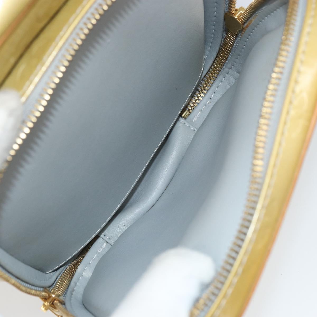 LOUIS VUITTON Monogram Vernis Wooster Shoulder Bag Gris M91036 LV Auth BA9674