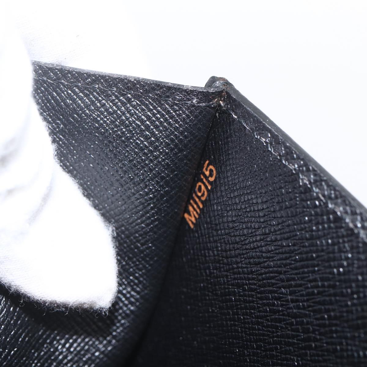 LOUIS VUITTON Epi Serviette Conseiller Business Bag Black M54422 LV Auth BA9693