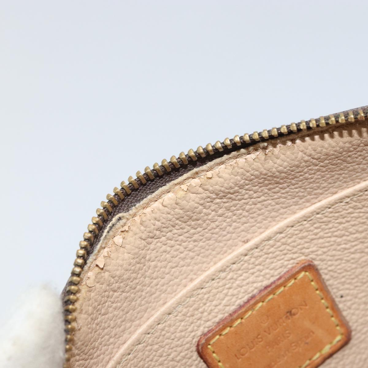 LOUIS VUITTON Monogram Pochette Cosmetic PM Pouch M43998 LV Auth BA9700