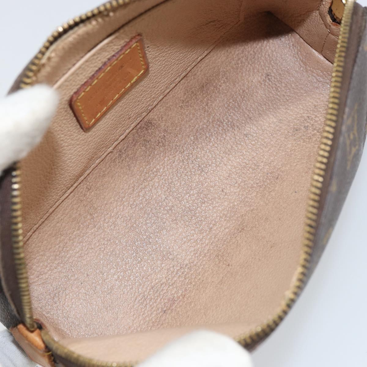 LOUIS VUITTON Monogram Pochette Cosmetic PM Pouch M43998 LV Auth BA9700