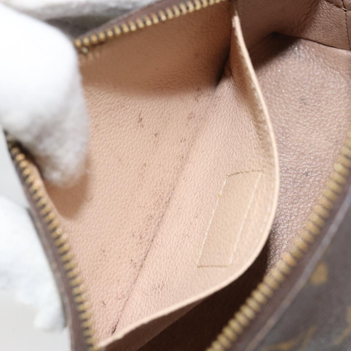 LOUIS VUITTON Monogram Pochette Cosmetic PM Pouch M43998 LV Auth BA9700