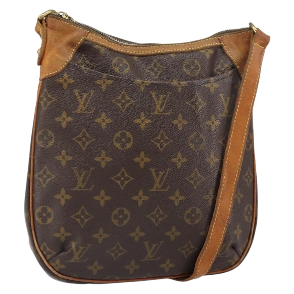 LOUIS VUITTON Monogram Odeon PM Shoulder Bag M56390 LV Auth BA9727