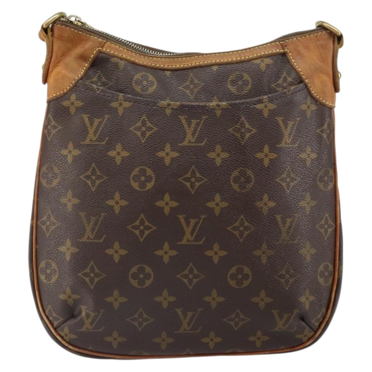 LOUIS VUITTON Monogram Odeon PM Shoulder Bag M56390 LV Auth BA9727