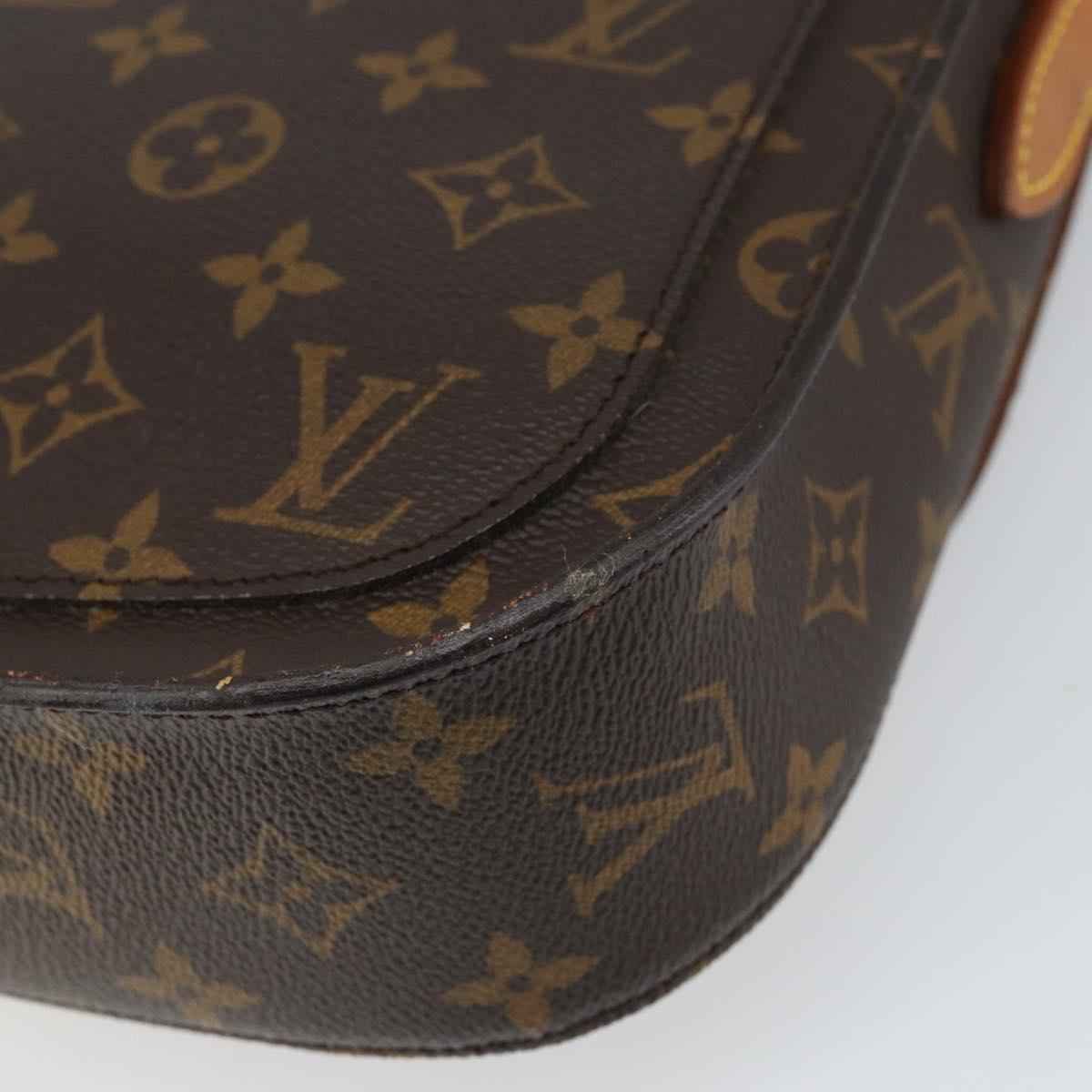 LOUIS VUITTON Monogram Saint Cloud GM Shoulder Bag M51242 LV Auth BA9744