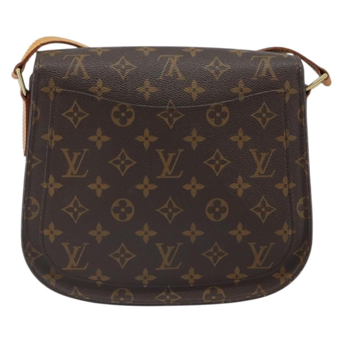 LOUIS VUITTON Monogram Saint Cloud GM Shoulder Bag M51242 LV Auth BA9744