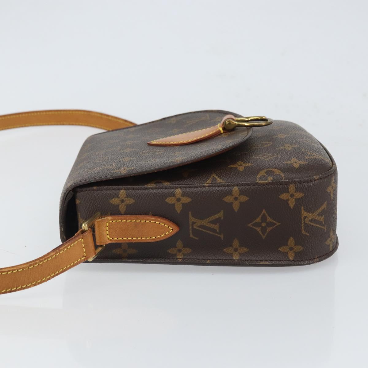LOUIS VUITTON Monogram Saint Cloud GM Shoulder Bag M51242 LV Auth BA9744