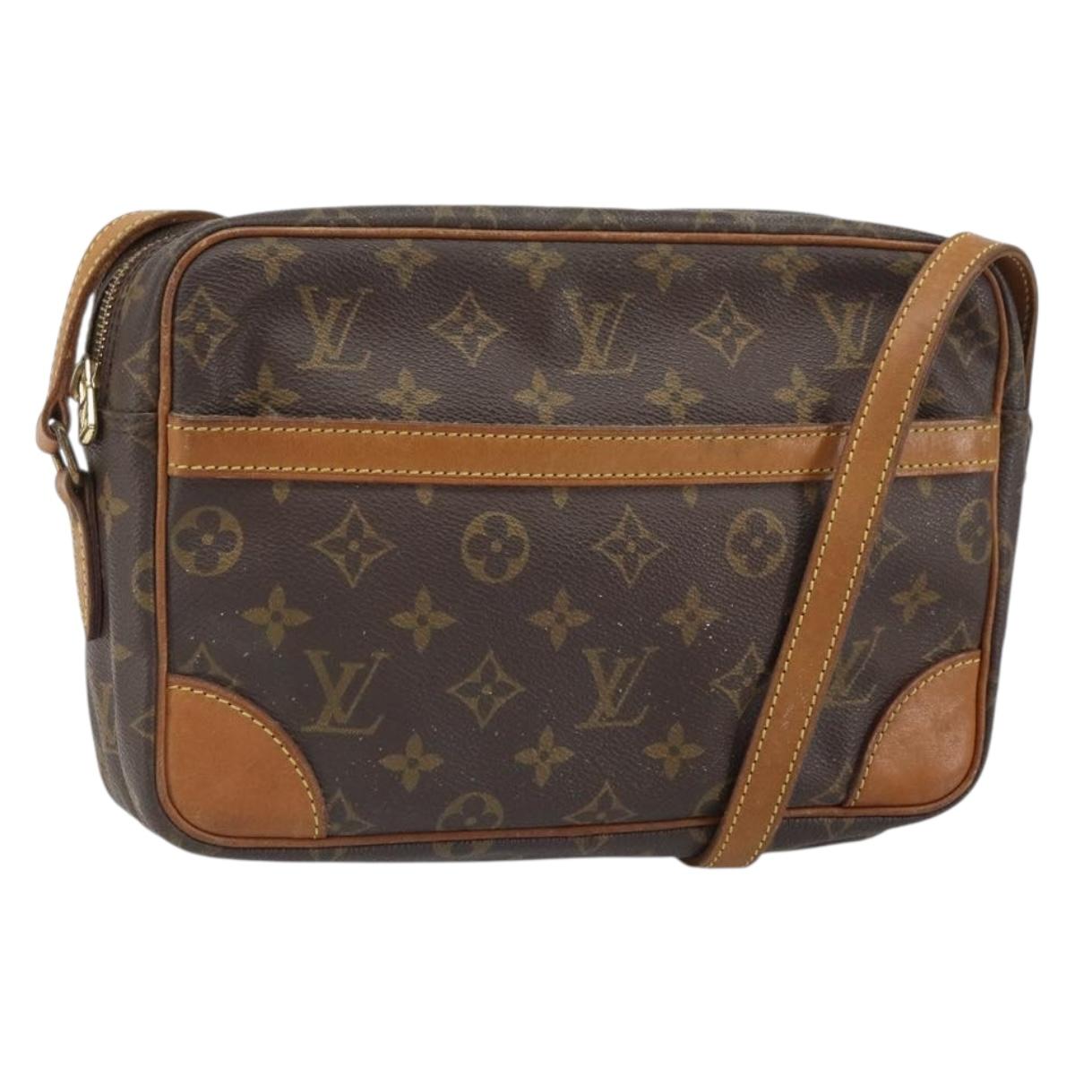 LOUIS VUITTON Monogram Trocadero 27 Shoulder Bag M51274 LV Auth BA9745