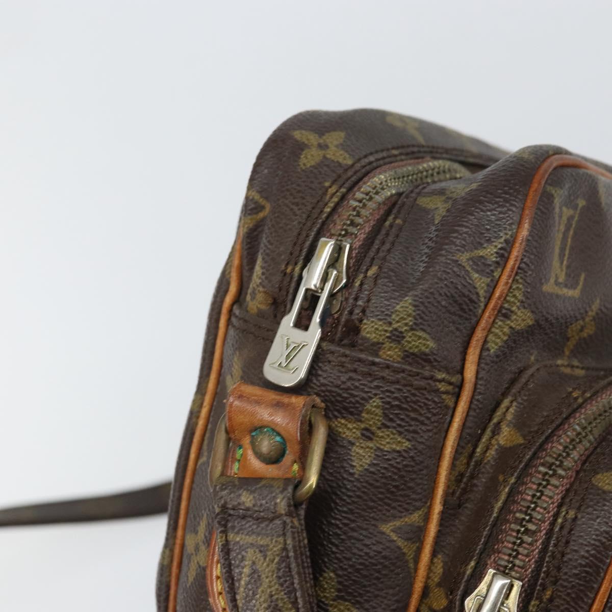 LOUIS VUITTON Monogram Nile Shoulder Bag M45244 LV Auth BA9747