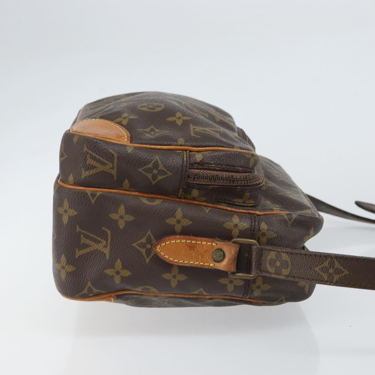 LOUIS VUITTON Monogram Nile Shoulder Bag M45244 LV Auth BA9747