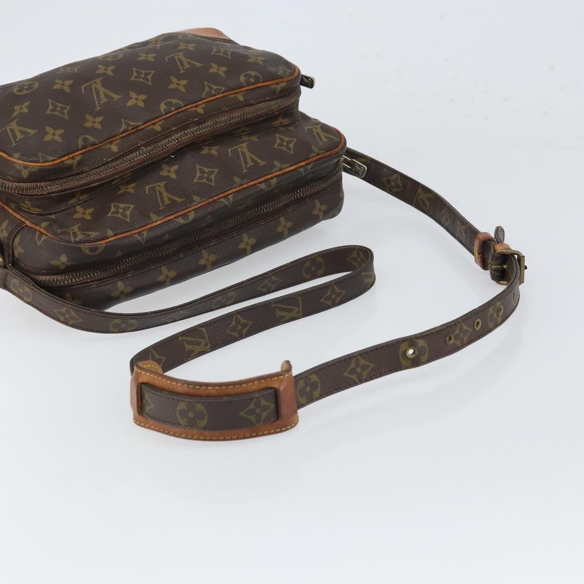 LOUIS VUITTON Monogram Nile Shoulder Bag M45244 LV Auth BA9747