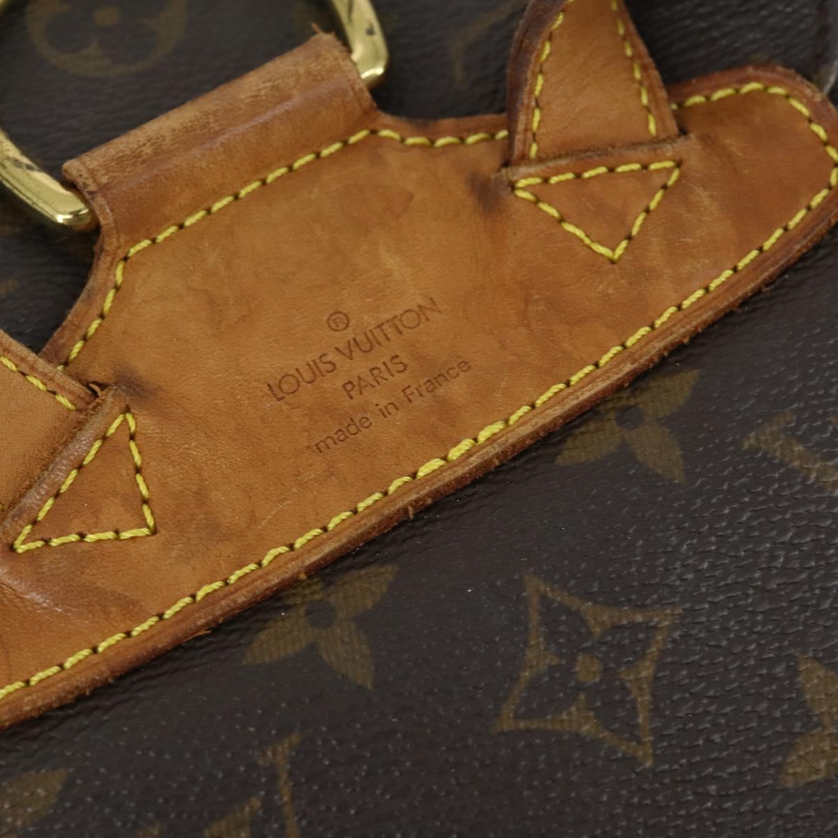 LOUIS VUITTON Monogram Montsouris MM Backpack M51136 LV Auth BA9748A