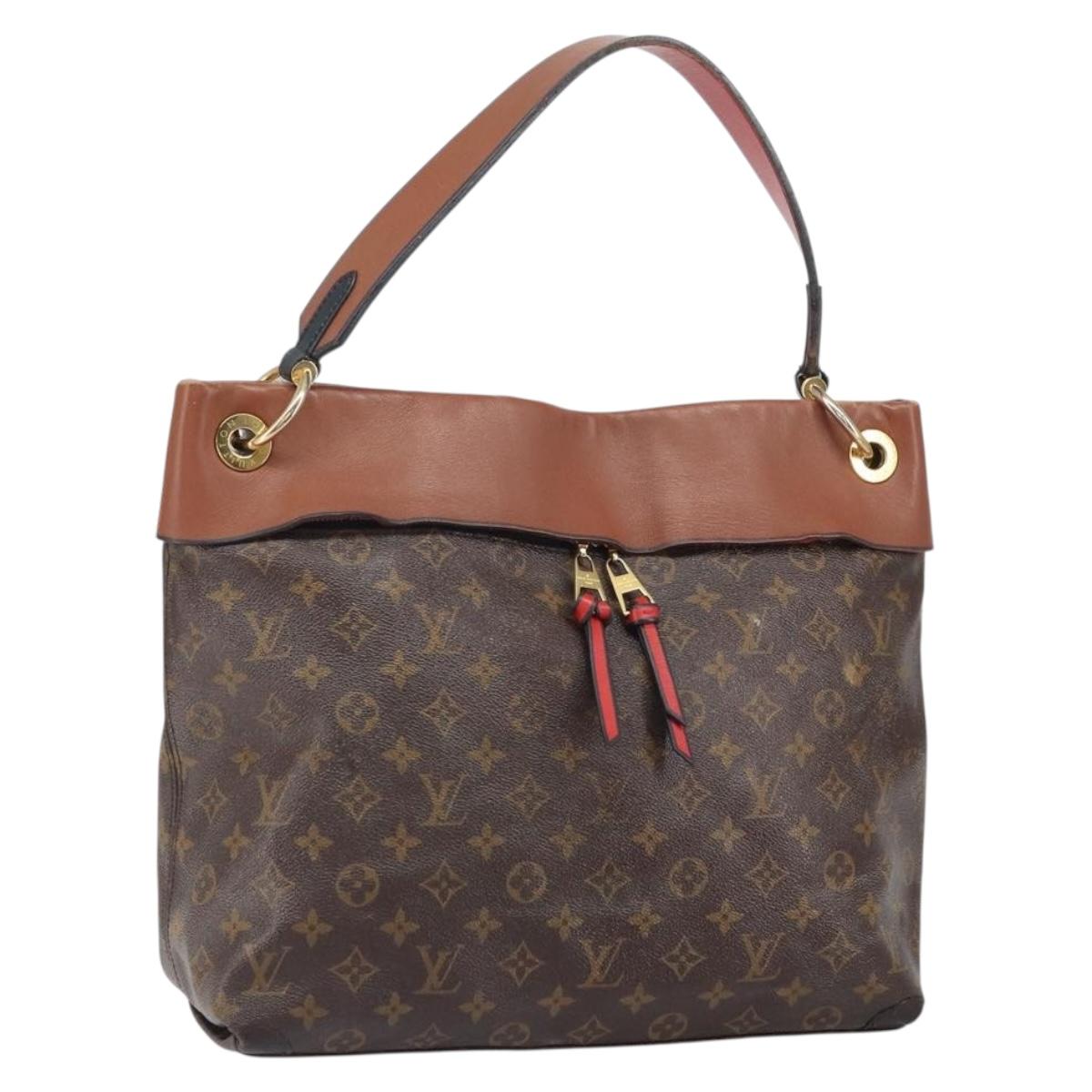 LOUIS VUITTON Monogram Tuyle Lee Hobo Hand Bag M43155 LV Auth BA9749