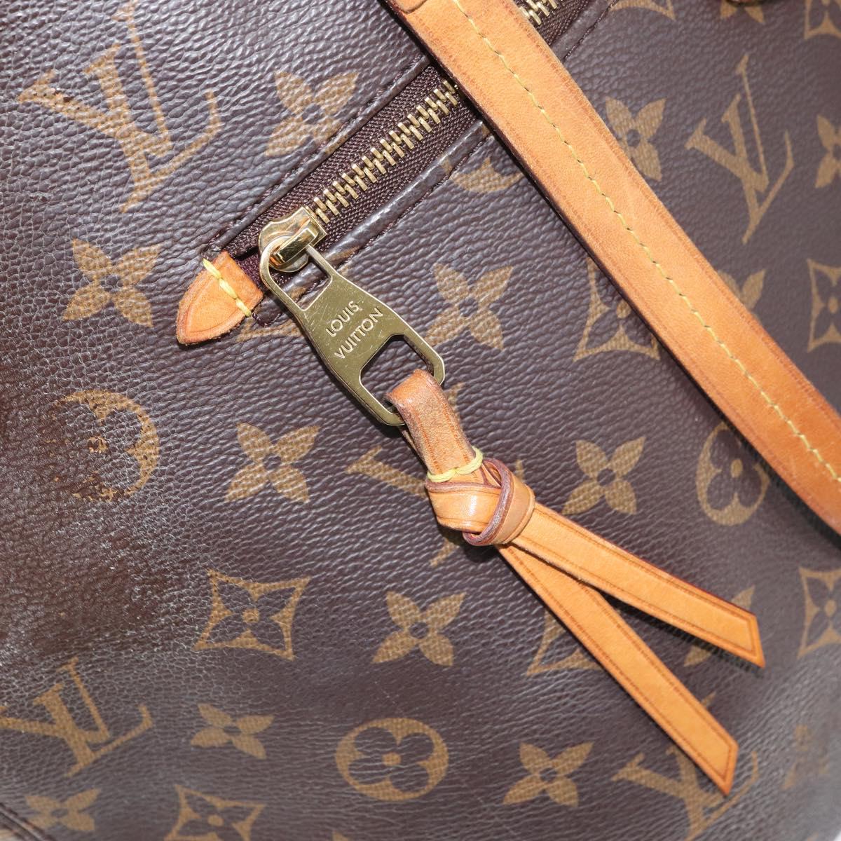 LOUIS VUITTON Monogram Jena MM Tote Bag M42267 LV Auth BA9750