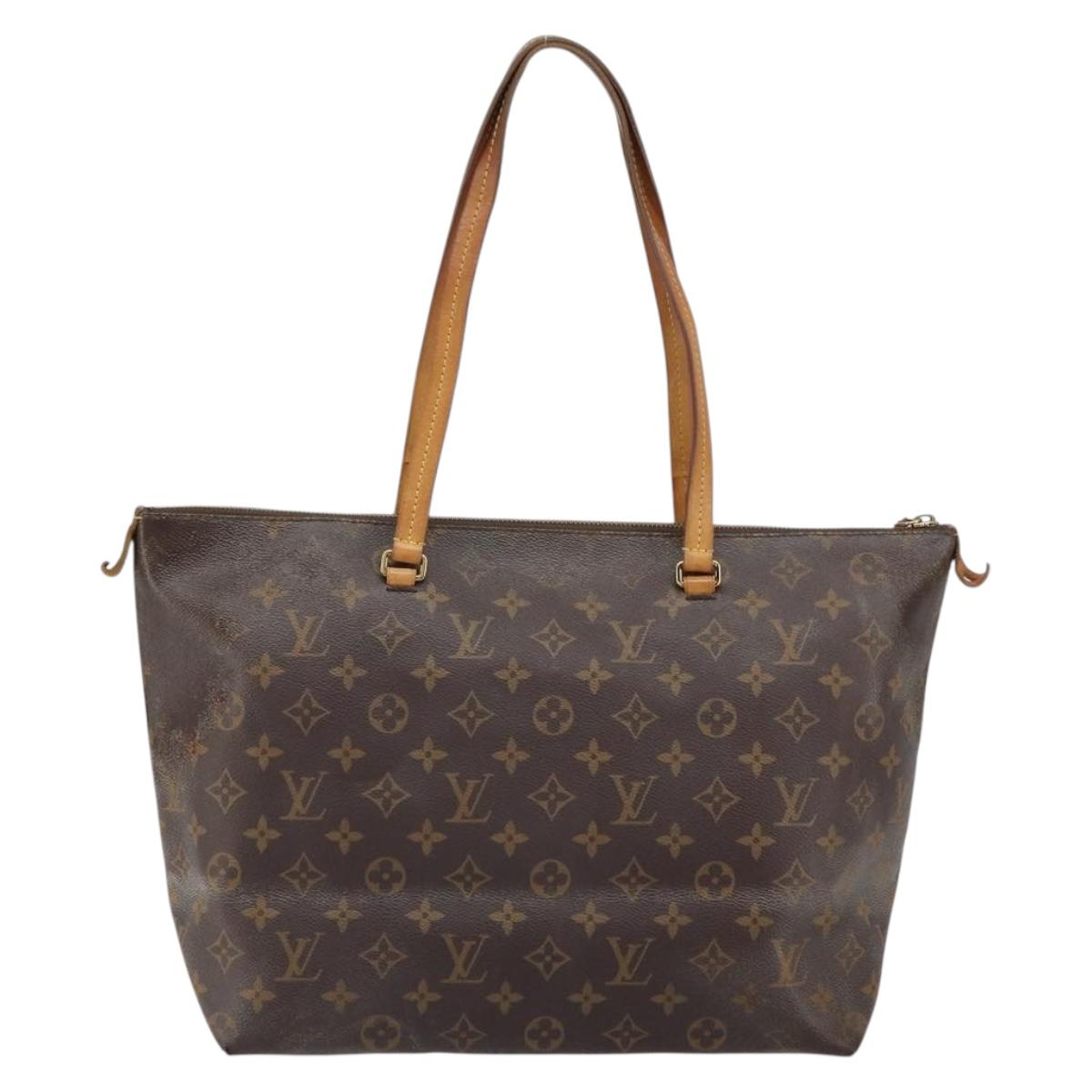 LOUIS VUITTON Monogram Jena MM Tote Bag M42267 LV Auth BA9750