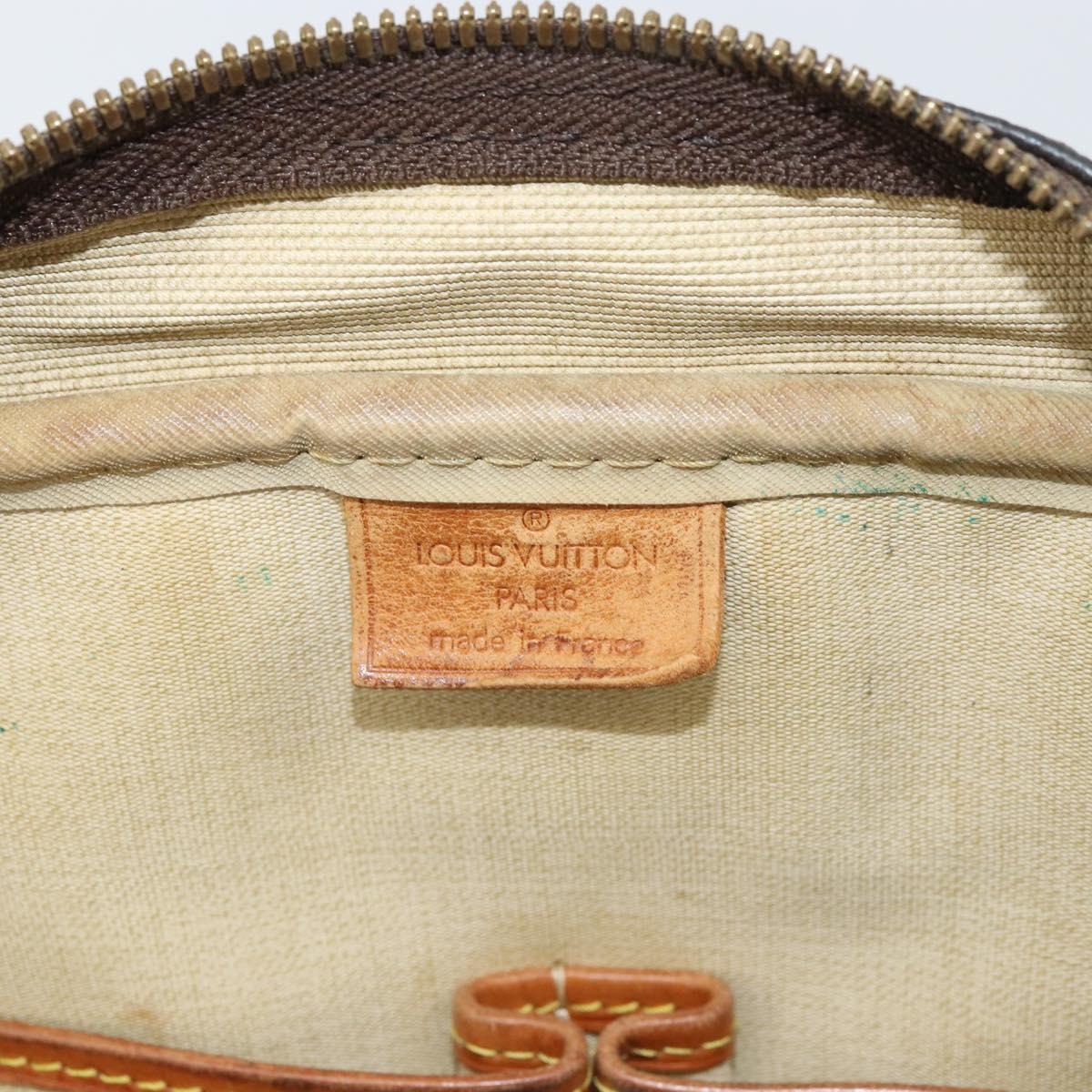 LOUIS VUITTON Monogram Deauville Hand Bag M47270 LV Auth BA9753