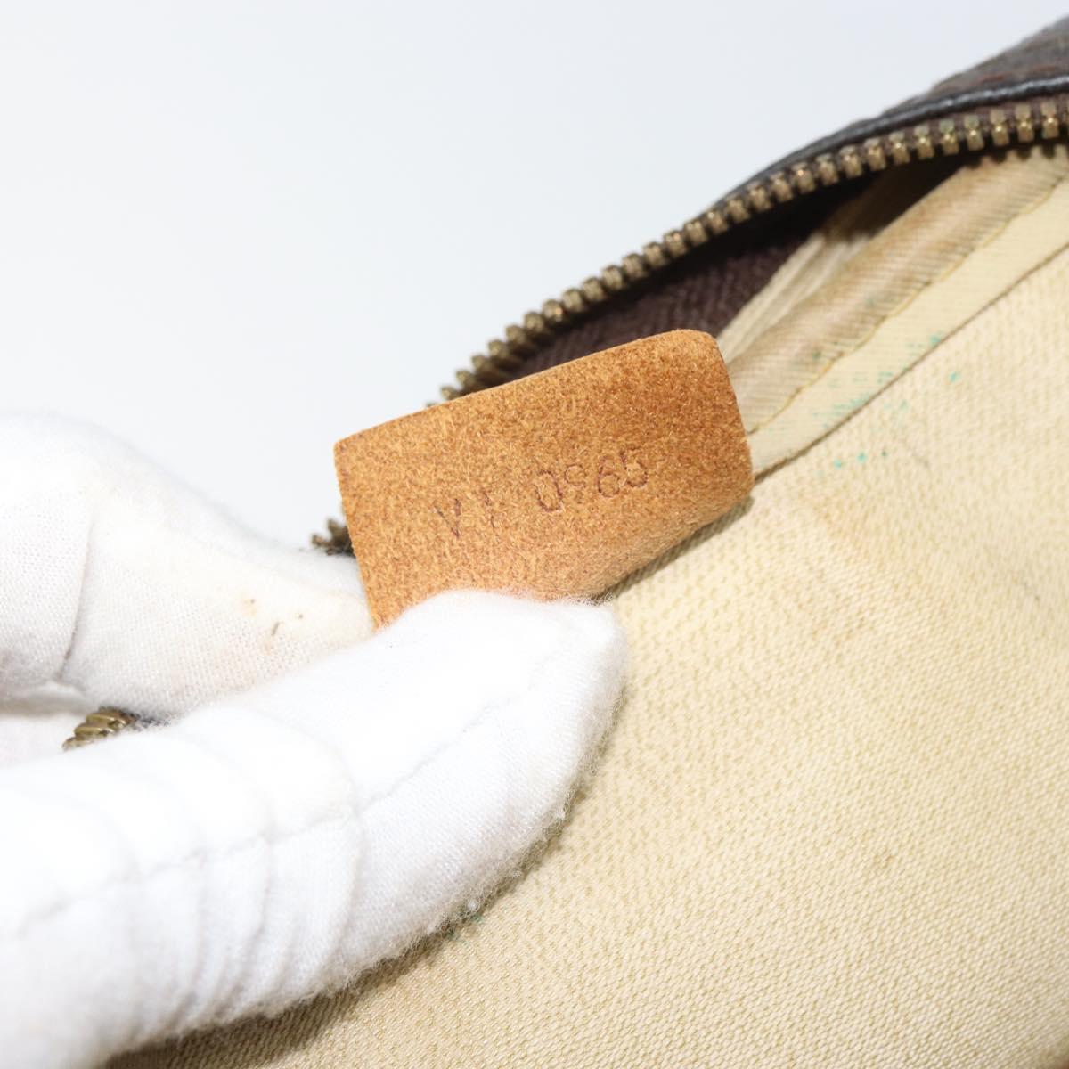LOUIS VUITTON Monogram Deauville Hand Bag M47270 LV Auth BA9753